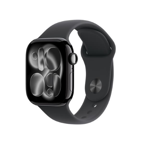 Apple Watch Series 11 GPS + Cellular 42mm Cassa Alluminio Jet Black con Sport Band Nero - M/L, OLED, Touch screen, 64 GB, Wi-Fi, GPS (satellitare), 29,7 g